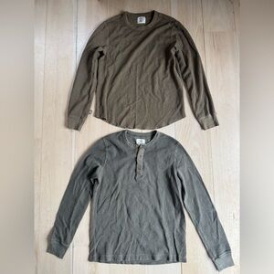 Buck Mason Bundle of 2 Long Sleeves